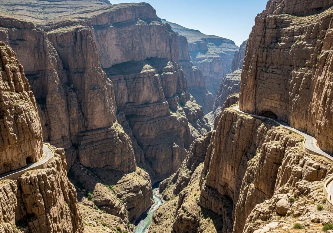 The Rawanduz canyon and gorge in the Kurdistan Region of Iraq